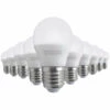 Ampoule LED E27 8W 220V G45 300° (Pack De 10) - Blanc Chaud 2300k - 3500k - SILUMEN