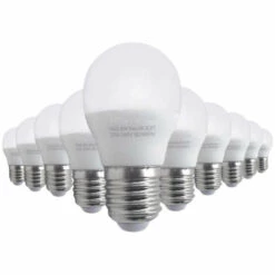 Ampoule LED E27 8W 220V G45 300° (Pack De 10) - Blanc Chaud 2300k - 3500k - SILUMEN