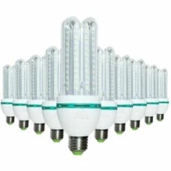 Ampoule E27 LED 16W Lynx 220V SMD2835 CFL 360° (Pack De 10) - Blanc Chaud 2300k - 3500k - SILUMEN