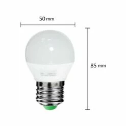 Ampoule E27 LED 6W 220V G50 220° (Pack De 5) - Blanc Froid 6000K - 8000K - SILUMEN -Pas Cher Ampoule LED Boutique 56326293 3