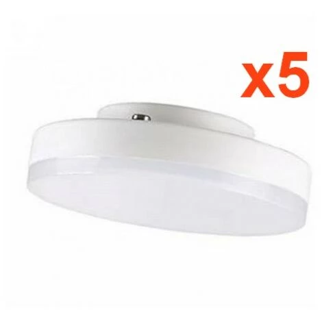 Ampoule LED GX53 7W (Pack De 5) - Blanc Chaud 2300k - 3500k - SILUMEN 4 Ampoule LED GX53 7W (Pack De 5) - Blanc Chaud 2300k - 3500k - SILUMEN – Image 2