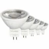 Ampoule LED GU5.3 / MR16 12V 8W SMD 80° (pack De 5) - Blanc Chaud 2300k - 3500k - SILUMEN 1 Ampoule LED GU5.3 / MR16 12V 8W SMD 80° (pack De 5) - Blanc Chaud 2300k - 3500k - SILUMEN -Pas Cher Ampoule LED Boutique 56326859 1