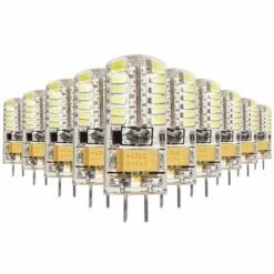 Ampoule LED G4 12V 3W SMD2835 24LED 360° (Pack De 10) - Blanc Neutre 4200k - 5500k - SILUMEN