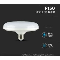 V-TAC Ampoule LED Samsung E27 15W UFO F150 Puce 3000K -Pas Cher Ampoule LED Boutique 56856975 3