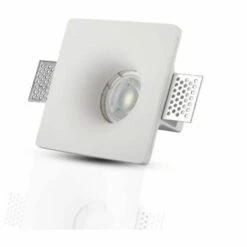 V-TAC Spot LED Encastrable Carré GU10 Et GU5.3 (MR16) Corps En Plâtre Blanc -Pas Cher Ampoule LED Boutique 56929165 3