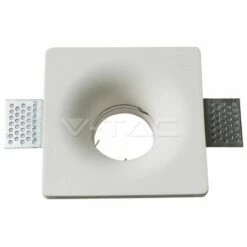 V-TAC Spot LED Encastrable Carré GU10 Et GU5.3 (MR16) Corps En Plâtre Blanc -Pas Cher Ampoule LED Boutique 56929165 4