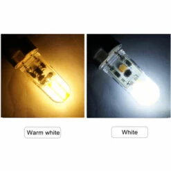 ASUPERMALL Dimmable Gy6.35 Led Lamp, Ampoule Led Cob En Silicone 12V Dc, 3W, Blanc -Pas Cher Ampoule LED Boutique 57111975 5