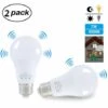 ASUPERMALL Ampoule Led E27, Avec Detecteur De Mouvement, 7W, Blanche, 2Pcs -Pas Cher Ampoule LED Boutique 57111981 1