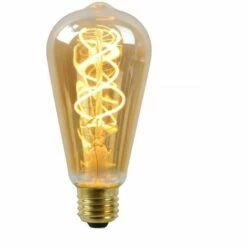 Ampoule Filament Ambre E27 LED - Lucide ST64- 49034/05/62