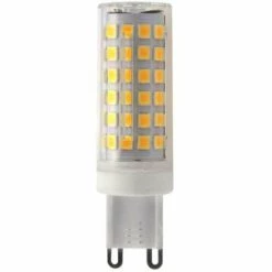 SUPERLED Ampoule LED G9 10W 220V Équivalent 75W - Blanc Chaud 2700K