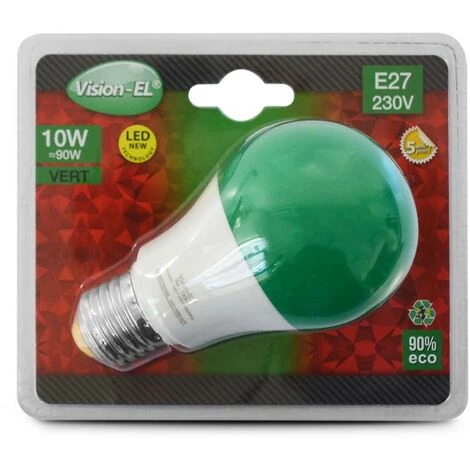 MIIDEX LIGHTING Ampoule Led Verte 10W (100W) E27 Bulb Coloré 4 MIIDEX LIGHTING Ampoule Led Verte 10W (100W) E27 Bulb Coloré – Image 2