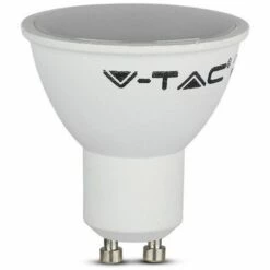 V-TAC Spot à LED GU10 4.5W 110° Couverture Satinée 3000K