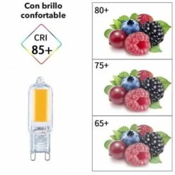 BARCELONA LED Ampoule LED G9 COB 2W 220-240V 200lm | Blanc Neutre - Blanc Neutre -Pas Cher Ampoule LED Boutique 58475099 4