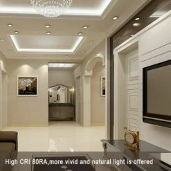 HKLFFJA LED GU10, 5W équivalent 60W, 600lm, Blanc Chaud 2700K, 120° Larges Faisceaux, Ampoules LED Spot, Lot De 10 -Pas Cher Ampoule LED Boutique 58664754 5