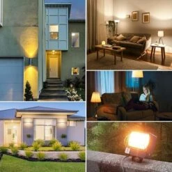 CHANCEY 2-PCS 10W R7s 118mm Ampoule LED Dimmable Blanc Chaud 3000K 100W Halogène équivalent Linéaire Double Culot Réflecteur Floodlight Pour Jardin, Public, Couloir, Lampadaires, Projecteurs ,SEMAket 10 CHANCEY 2-PCS 10W R7s 118mm Ampoule LED Dimmable Blanc Chaud 3000K 100W Halogène équivalent Linéaire Double Culot Réflecteur Floodlight Pour Jardin, Public, Couloir, Lampadaires, Projecteurs ,SEMAket -Pas Cher Ampoule LED Boutique 59206649 4