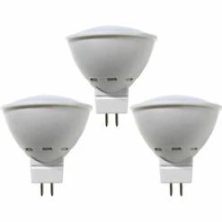 1PRIMER LEADER Pack 3 Bulbes LED Spotlight GU5.3 6W Equi.50W 540LM 3000K 15000H Premier Leader