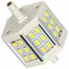 Ampoule LED R7S 78mm 6W 220V SMD5730 18LED 200° - Blanc Froid 6000K - 8000K - SILAMP - Blanc Froid 6000K - 8000K