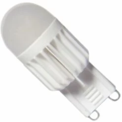 Ampoule LED G9 5W 220V 360° Corps Céramique - Blanc Froid 6000K - 8000K - SILAMP - Blanc Froid 6000K - 8000K