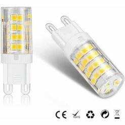 MINKUROW G9 LED Lampe Ampoules, Blanc Chaud 3000K 5W G9 LED Ampoule Lumiere équivalent Aux Ampoules Halogènes De 40 W 420 Lumens; Not Dimmable, Lot De 10 ， -Pas Cher Ampoule LED Boutique 63693828 3