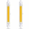 MINKUROW LED R7S 118mm 10W Blanc Chaud 3000k, 1000LM, Équivalent Lampe Halogène R7S J118 80W 100W, Non-dimmable, Ampoule R7S 118mm Slim COB LED Pour Applique Murale/Lampadaire, Lot De 2 1 MINKUROW LED R7S 118mm 10W Blanc Chaud 3000k, 1000LM, Équivalent Lampe Halogène R7S J118 80W 100W, Non-dimmable, Ampoule R7S 118mm Slim COB LED Pour Applique Murale/Lampadaire, Lot De 2 -Pas Cher Ampoule LED Boutique 63693890 1