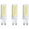 SINCèREETALI Ampoules Led G9, 5W équivalent à 40W Culot Halogène 400 Lm, Blanche Froide 6000K, Angle De Rotation à 360 °, Not Dimmable, Pour Ceiling Lighting,Kitchen,4 Pack [Classe énergétique A+] [Classe énergétique A+] -Pas Cher Ampoule LED Boutique 64014625 1