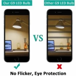 BF Ampoule LED G9 5W Blanc Chaud, G9 LED Blanc Chaud Pour Appliques Intérieures, Lustres, Non Dimmable, Lot De 6 -Pas Cher Ampoule LED Boutique 64396981 3