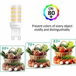 BF Ampoule LED G9 5W Blanc Chaud, G9 LED Blanc Chaud Pour Appliques Intérieures, Lustres, Non Dimmable, Lot De 6 -Pas Cher Ampoule LED Boutique 64396981 4