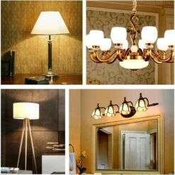 BF Ampoule LED G9 5W Blanc Chaud, G9 LED Blanc Chaud Pour Appliques Intérieures, Lustres, Non Dimmable, Lot De 6 -Pas Cher Ampoule LED Boutique 64396981 5