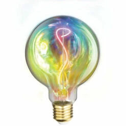 XANLITE - Ampoule Filament LED G95 Licorne, Culot E27, 1800 Kelvins , Blanc Chaud - RFDE240B95UNIC