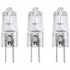 XANLITE - Lot De 3 Ampoules Halogènes Culot G4, 375 Lumens, 2900 Kelvins, Blanc Chaud, Dimmable - PACK3HG420W