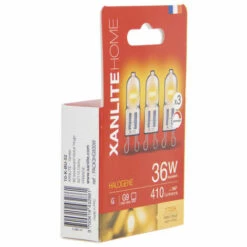XANLITE - Lot De 3 Ampoules Halogènes Culot G9, 410 Lumens, 36W, 2700 Kelvins, Blanc Chaud Dimmable - PACK3HG930W -Pas Cher Ampoule LED Boutique 64569528 3