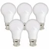 XANLITE - Lot De 5 Ampoules LED Culot B22, Conso. 9W (équivalent 60W), 806 Lumens, Blanc Chaud - PACK5EB806G -Pas Cher Ampoule LED Boutique 64569541 1