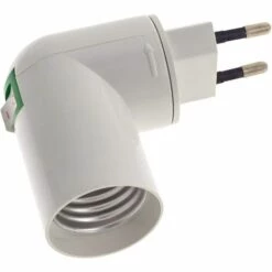 OSQI Lot De 2 Douilles E27 Avec Interrupteur Sans Fil, Base Pour Ampoule LED E27, Douille En Plastique à éclairage Rapide, Pour Lampe De Garage -Pas Cher Ampoule LED Boutique 65505556 3