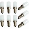 PERLE RARE Ampoule LED Frigo E14 Ampoules LED 2W 300LM Blanc Chaud 3000K Ampoules LED 220-240V Ampoule LED Frigo Non Dimmable - Lot De 9 -Pas Cher Ampoule LED Boutique 67177755 1