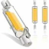 Ampoule LED R7s -Ampoule R7S LED 78mm Dimmable, 10W R7S Ampoules LED COB, R7S LED 78mm Haute Lumière Blanc Froid 6000K, R7S LED Lampe 600LM, éclairage à Faisceau 360 °, AC 220-240V, Pack De 2, -GALOZZOIT 2 Ampoule LED R7s -Ampoule R7S LED 78mm Dimmable, 10W R7S Ampoules LED COB, R7S LED 78mm Haute Lumière Blanc Froid 6000K, R7S LED Lampe 600LM, éclairage à Faisceau 360 °, AC 220-240V, Pack De 2, -GALOZZOIT -Pas Cher Ampoule LED Boutique 67447858 1
