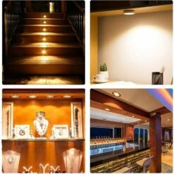 OCXIN Ampoule LED G4 2W, AC/Dc12V, Blanc Chaud, Ampoule Halogène 20W, Non Dimmable, éclairage Encastré Rond, 6 Pièces -Pas Cher Ampoule LED Boutique 67707020 5