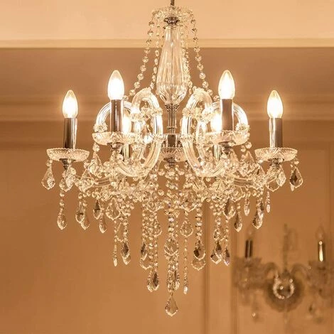 LLOVE E14 Ampoule LED Filament Bougie Vintage, 4.5W E14 LED Blanc Chaud 2700K 470 Lumen, Remplace 40W Ampoule Incandescence, Non Dimmable - 6 Pcs 6 LLOVE E14 Ampoule LED Filament Bougie Vintage, 4.5W E14 LED Blanc Chaud 2700K 470 Lumen, Remplace 40W Ampoule Incandescence, Non Dimmable - 6 Pcs – Image 4