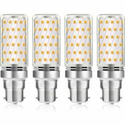 FLYME Ampoule LED Mais B22 16W Blanc Froid 6000K,Betterlife 1600LM, Équivalent Halogène B22 100W-120W, AC 230V, Ampoule B22 Pour Garage/Studio, Non-dimmable, Lot De 4 [Classe énergétique A]