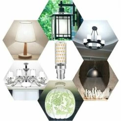 FLYME Ampoule LED Mais B22 16W Blanc Froid 6000K,Betterlife 1600LM, Équivalent Halogène B22 100W-120W, AC 230V, Ampoule B22 Pour Garage/Studio, Non-dimmable, Lot De 4 [Classe énergétique A] -Pas Cher Ampoule LED Boutique 68199343 5