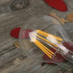 BARCELONA LED Ampoule LED E27 8W A60 Filament Clear | Blanc Froid - Blanc Froid -Pas Cher Ampoule LED Boutique 68569732 5