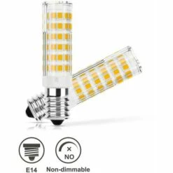 LLOVE 2 Pièces D'ampoule LED E14 Douille 7W Puissance Blanc Chaud 3000K Blanc Positif 6000K Petite Vis Edison Non Dimmable,Lumière Blanche Chaude -Pas Cher Ampoule LED Boutique 68573199 5