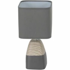 NAVE Lampecéramique Marron E14 - Marron