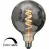 STAR Ampoule E27 LED Filament Dimmable Globe Effet Fumée -Pas Cher Ampoule LED Boutique 7372032 1