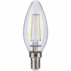 SYLVANIA Ampoule LED Rétro Flamme E14 2.5W 250lm 2700K