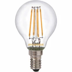 SYLVANIA Ampoule LED Rétro Sphérique E14 2.5W 250lm 2700K