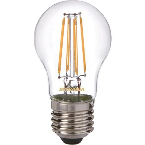 SYLVANIA Ampoule LED Rétro Sphérique E27 4W 420lm 2700K 3 SYLVANIA Ampoule LED Rétro Sphérique E27 4W 420lm 2700K