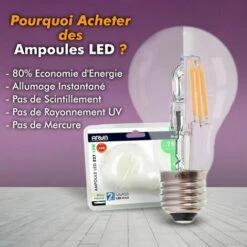 ECLAIRAGE DESIGN Lot De 5 Ampoules LED GU5.3 MR16 5W Eq 40W | Température De Couleur: Blanc Chaud 2700K -Pas Cher Ampoule LED Boutique 9356749 3