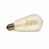 MIIDEX LIGHTING Ampoule Led COB FILAMENT SPIRALE 4W (35W) E27 Blanc Chaud 2700°K Golden -Pas Cher Ampoule LED Boutique 9573577 1