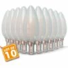 ECLAIRAGE DESIGN Lot De 10 Ampoules LED E14 Opaque 4W Eq 40W 470lm | Température De Couleur: Blanc Neutre 4000K -Pas Cher Ampoule LED Boutique 9852746 1